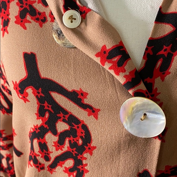 MARNI Viscose Coral Sable Top - Picture 10 of 13